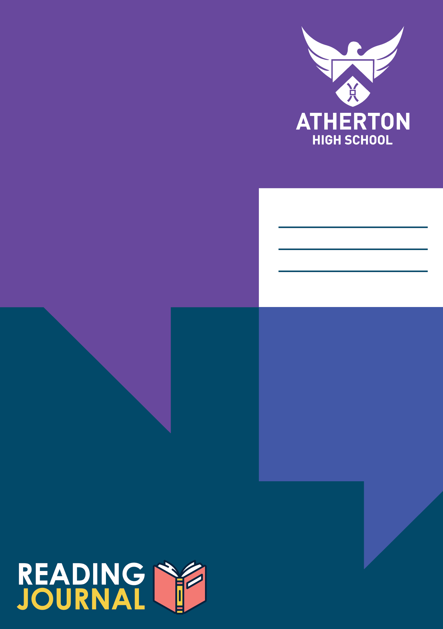 Atherton — A reading journal built around one repeating book-review spread