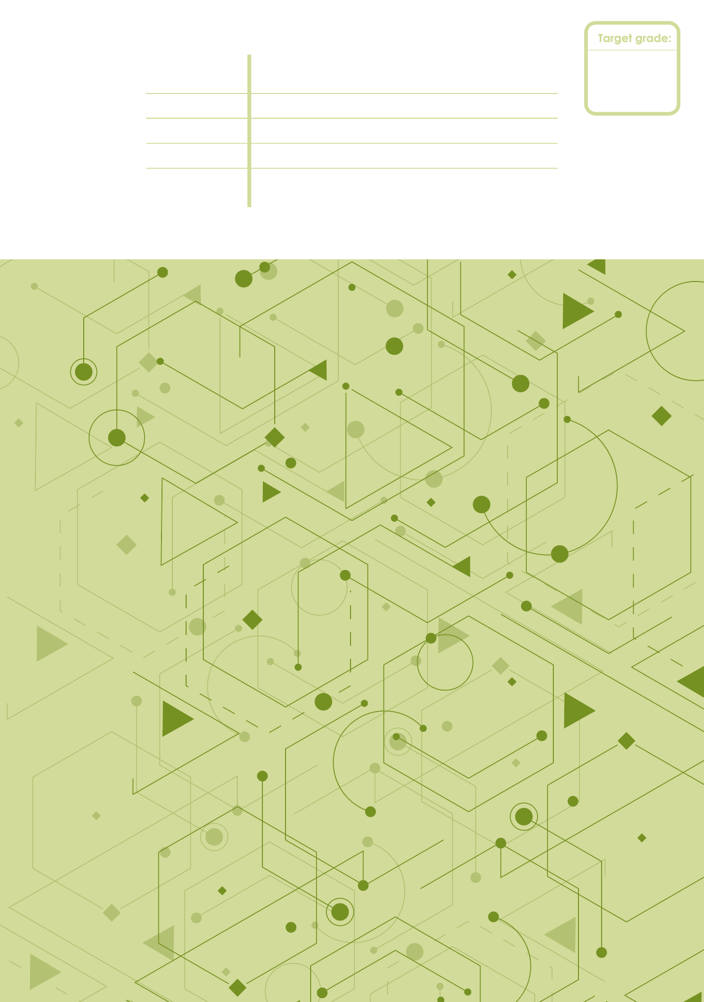 Bacon's College — A 68-page science book with the periodic table and numeracy on hand