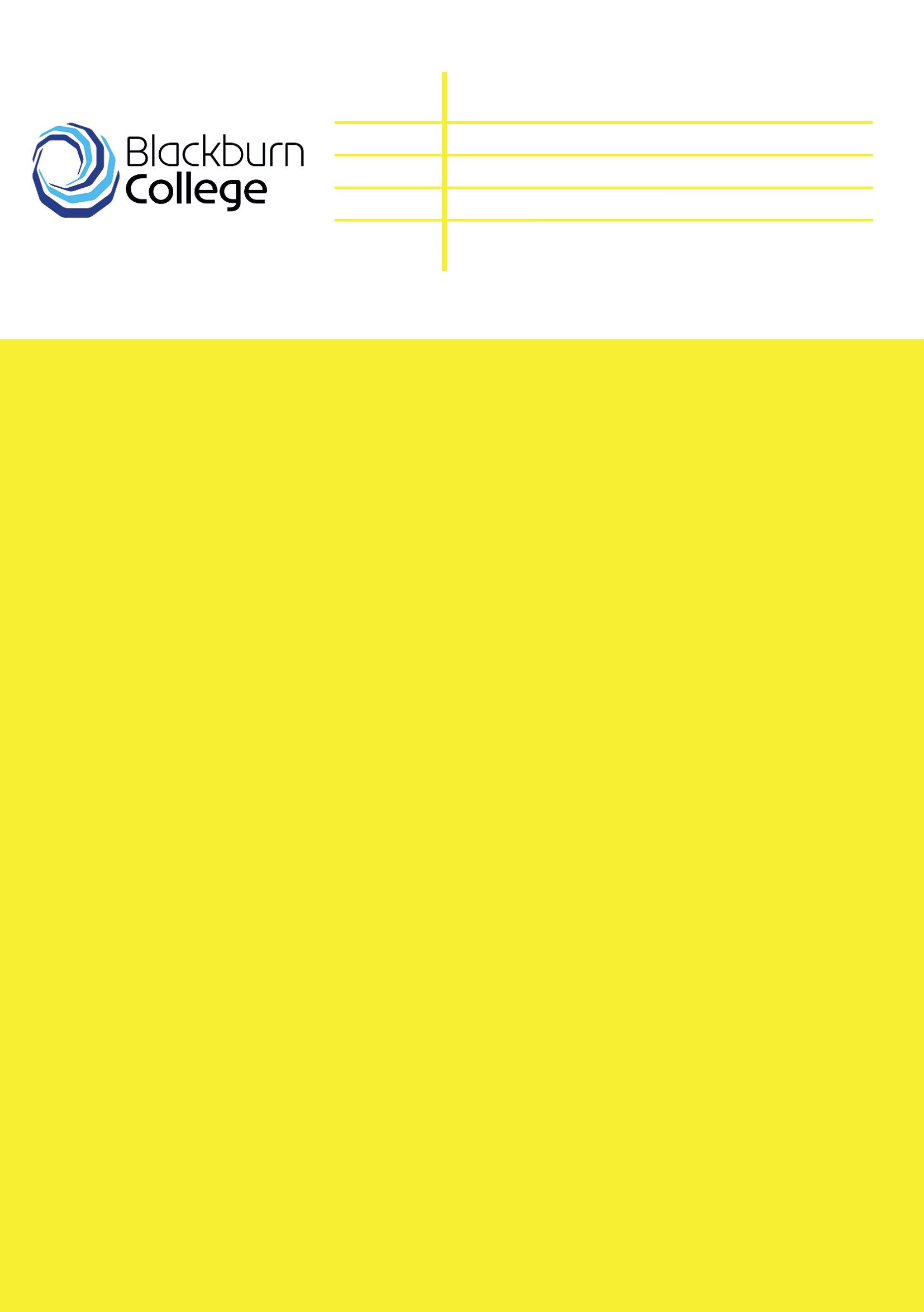 Blackburn College — A general-purpose lined book reordered every year since 2022