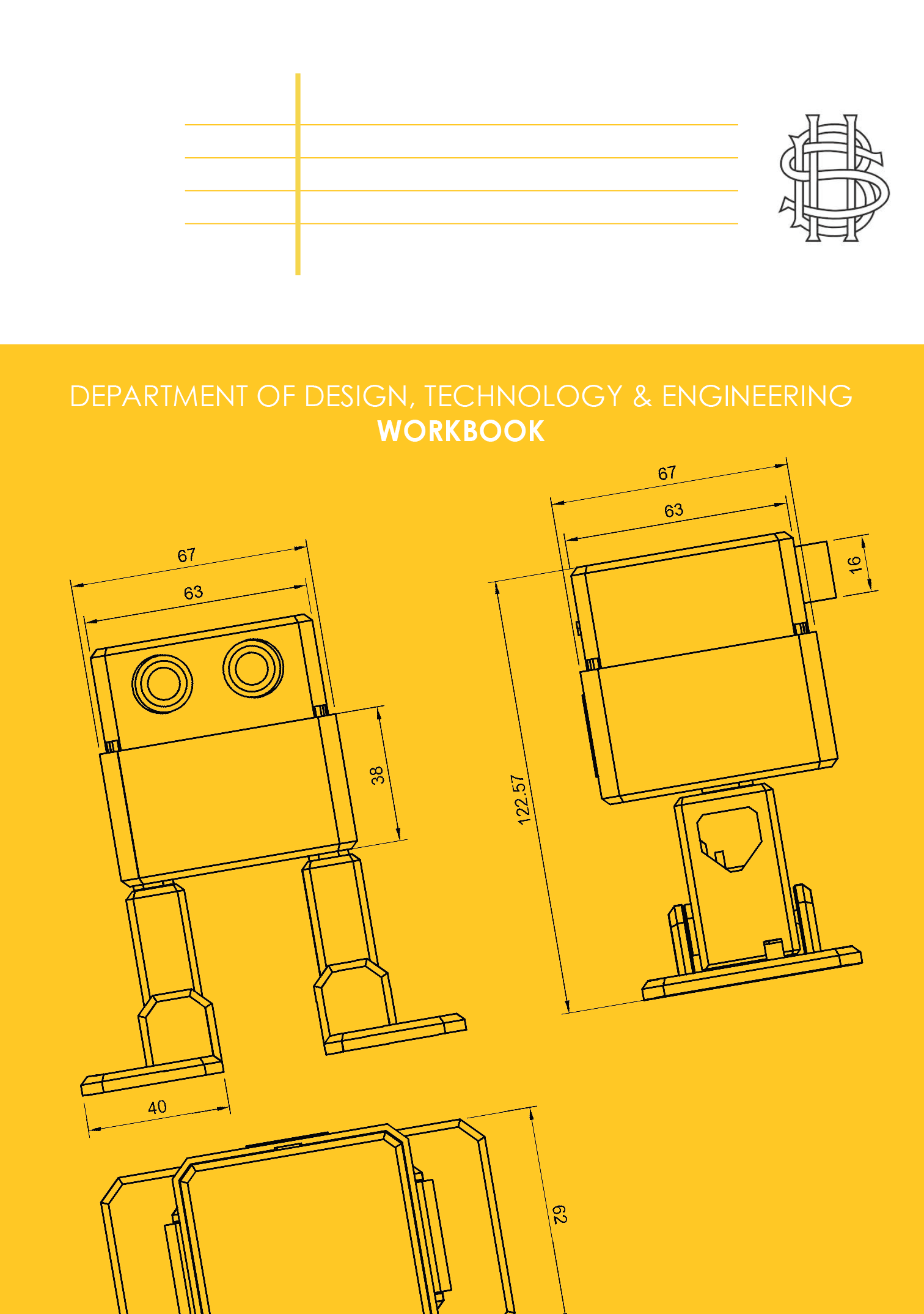 Bromley High School — A Design, Technology & Engineering workbook built around assessment, practical skills, and workshop safety