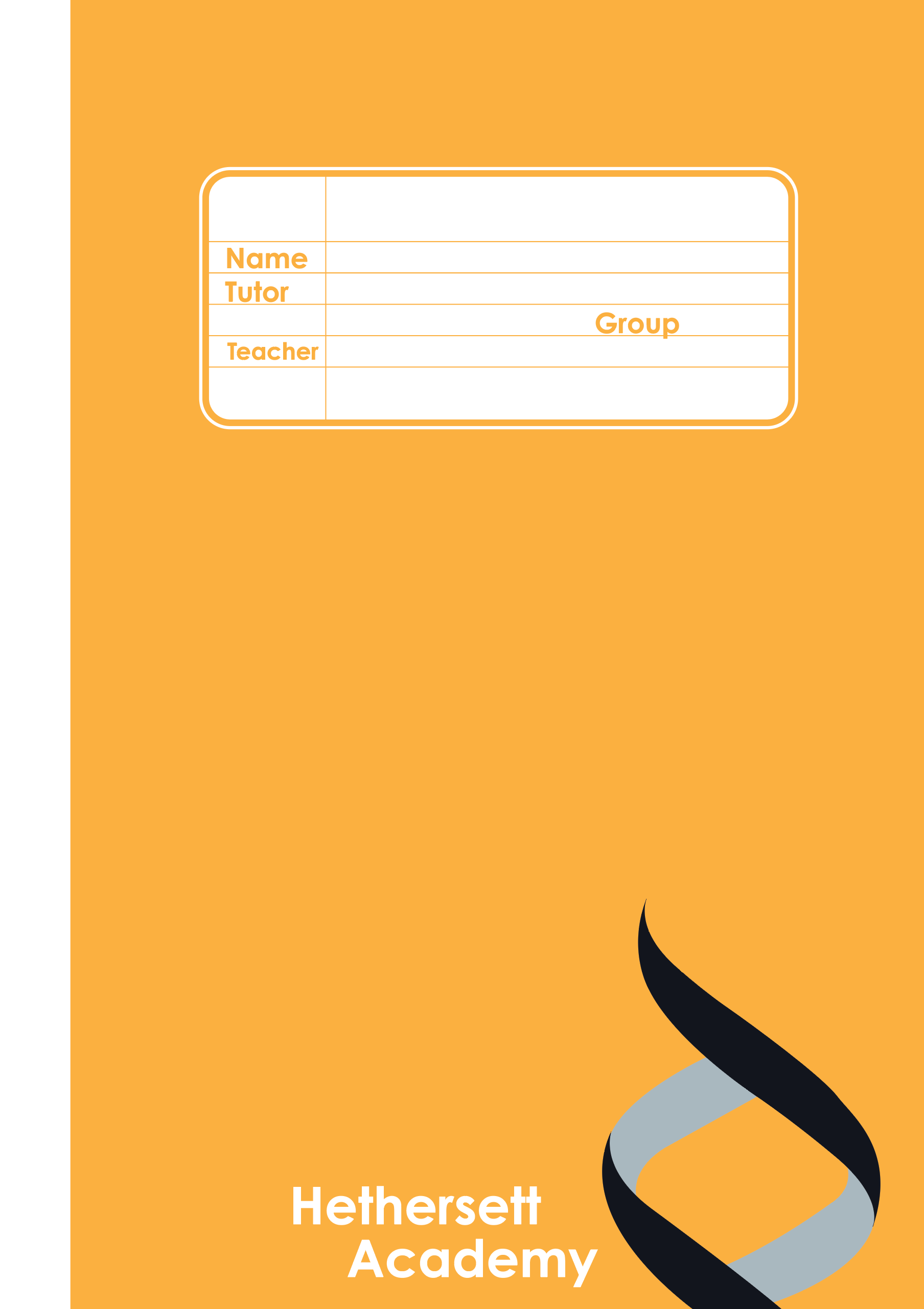 Heathersett School — A Design & Technology workbook built around graphics, manufacturing, and technical vocabulary