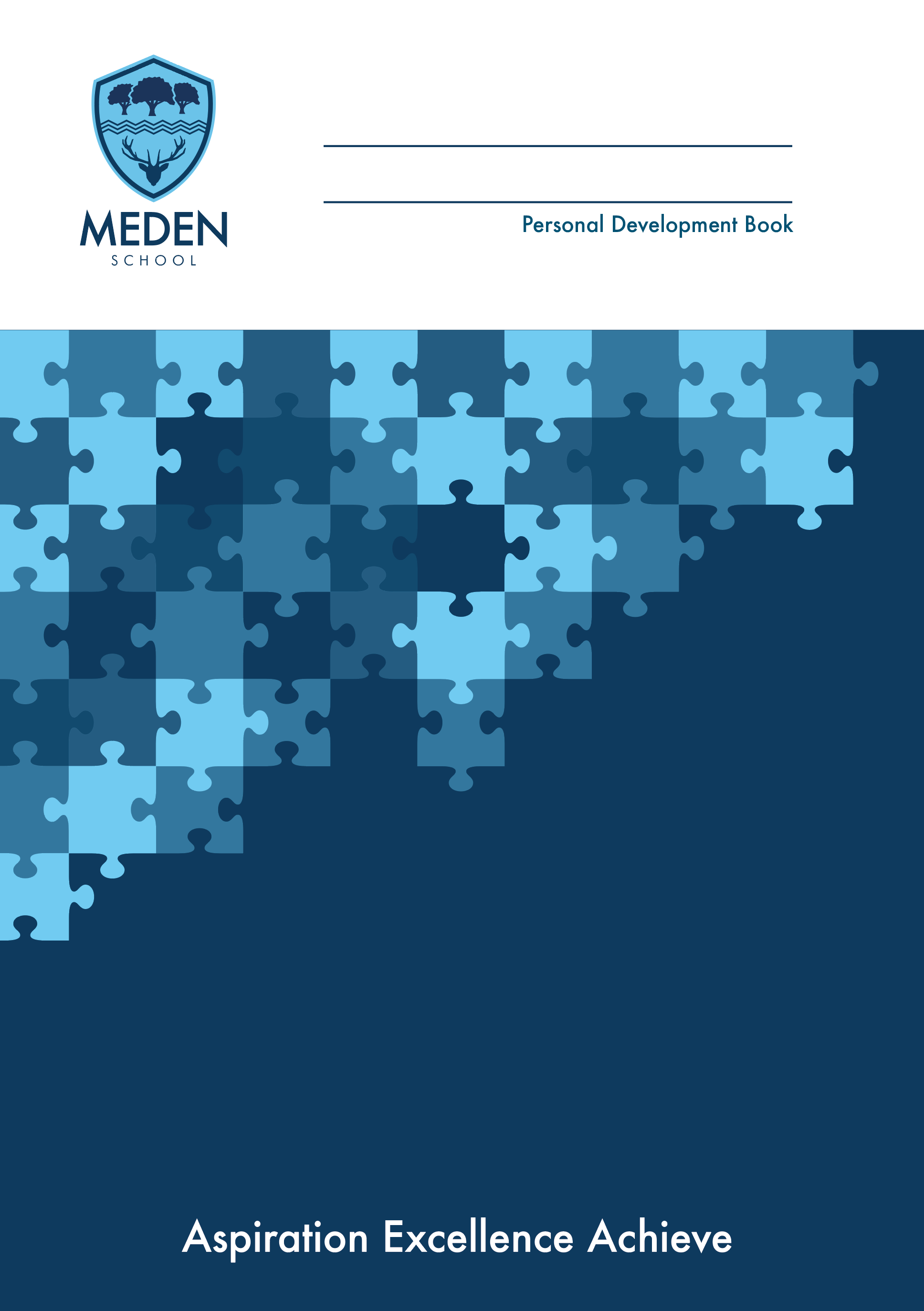 Meden School — A whole-school personal development book built around wellbeing, discussion, and student voice